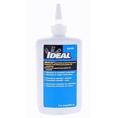 Ideal Electrical 30-030 Noalox Anti-Oxidant - 8 oz. Bottle, Anti-Oxidant for Aluminum Electrical Applications, Reduces Galling
