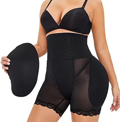 Finlin Women Shapewear Butt Lifter Body Shaper Panties High Waist Hip Padded Enhancer Booty Lifter Tummy Control Panty