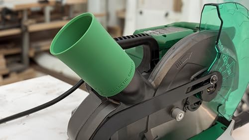 Galactic Gadgets HTC-SAW-250-GRE Vacuum Adapter For Metabo Hpt And Hitachi Miter And Chop Saws thumb #1