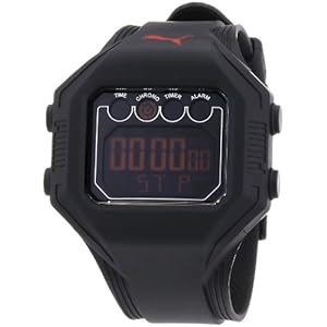Puma Time Active heren polshorloge Digital Bounce – L Black Quarz A.PU910771002