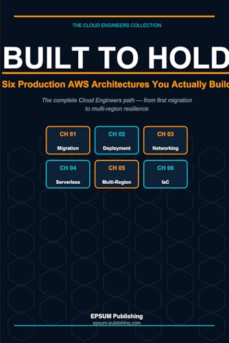 Built to Hold: Six Production AWS Architectures You Actually Build (The Cloud Engineer's Collection — Volume 1)