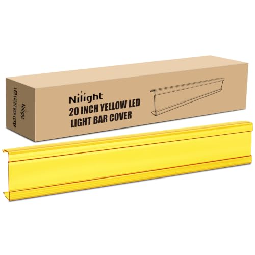 Image of Nilight 22 Inch Spot Flood Combo LED Light Bar Yellow Cover