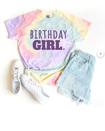 Image of Birthday Girls Shirt Kid It's Me Hi I'm The Birthday Girl It's Me 5-12Y | YHHR Birthday Shirts for Girls ,Bday Girl Shirt ,Its My Birthday Shirt Girl Graphic Tee ,Kids Bday Party Outfit 5-12 Years