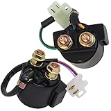 GLENPARTS 2 Units Starter Solenoid Relay Replacement for Yamaha XV750 Virago 750 1981 1982 1983