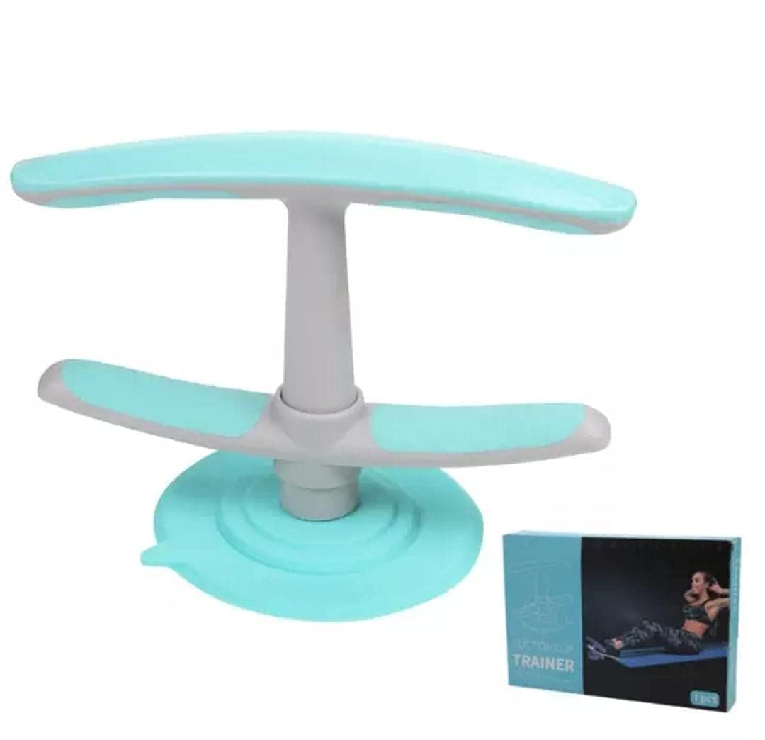 portable situps and pushups assistant home fitness gym equipment for women men, chest and arm muscles exercise adjustable self suction sit up bar for home (latest exercise model)-image-29