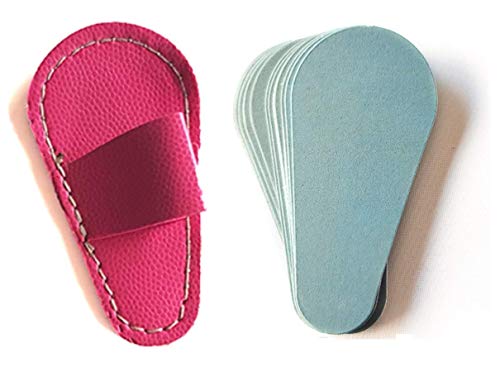 Decolores | Gant épilatoire facial | Rose | Gants pour éliminer les poils et les cellules mortes laissant votre peau totalement douce et parfaite