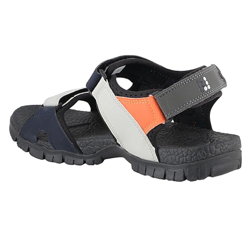 Image of FUEL Sandals & Floaters for Mens & Boys Comfortable & Lightweight Dailywear, Anti-Skid Flexible & Breathable for Running, Walking Stylish Casual Sandal for Outdoor Footwear For Gents (Rambo-01)