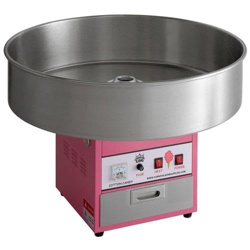 Cotton Candy Floss Machine, Pink, Stainless Steel Bowl, Electric, with Sugar Scoop, Commercial Use-image-25