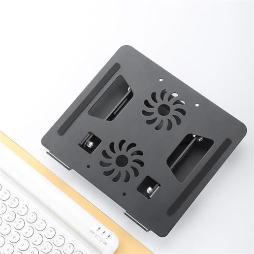 Support rotatif pour ordinateur portable en alu avec cadre élargi stable - 2