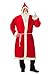 Rubie's 14226-STD - Cappotto di Babbo Natale in Peluche, Motivo: Babbo Natale, Taglia Std, Rosso