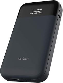 GL.iNet GL-E750 (MUDI) 4G LTE OpenWrt VPN Router, 128GB Max MicroSD, EMEA (EP06-E Module Installed), 7000mAh Battery, OpenVPN, WireGuard, Tor, a Router That You can Program