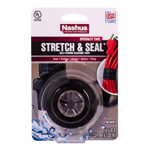 Condensation Dripping On Driver's Side Floor And/Or Driver's Foot - 2019-2022 Ford Ranger 5 Nashua Self-Fusing Rubber Stretch and Seal Tape, 20 mil Thick, 10' Length, 1' Width, Black