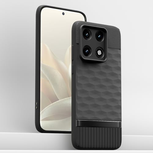 Image of Outlouders Back Cover for Motorola Moto Edge 70 Pro 5G | Full Camera Protection | TPU Soft Flexible Shockproof Bumper Case (Black)