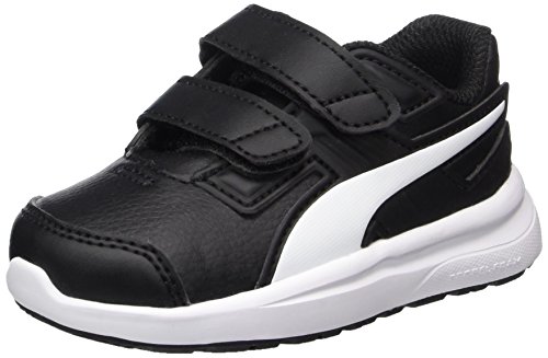 Puma Escaper SL V Inf, Zapatillas Unisex Niños, Negro Black White 01, 27 EU