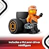 LEGO City F1 Driver with McLaren Race Car Toy - Model Car Building Toy Kit for Kids, Boys and Girls, Ages 6+ - F1 Collectible for Fans - with a Driver Minifigure - Gift Idea for Birthdays - 60442 #3