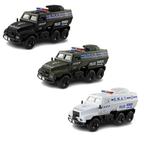 Image of 1:32 Green Metal Toy Car Model Pull Back Vehicles for Kids Friction Power Toy Trucks Perfect for Kids, Boys & Girls