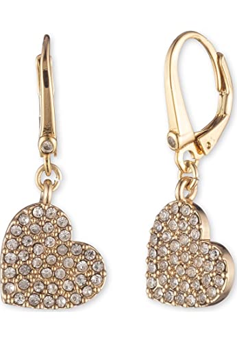 Boucles d'oreilles cœur DKNY en cristal l'excellence du design pour femme