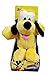 Dsney Famosa Softies - Peluche Pluto Flopsie, Mascota Mickey Mouse 25cm Calidad Soft Blister- Famosa 760010781