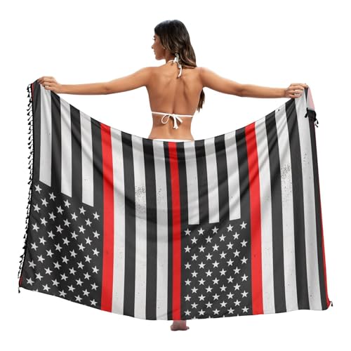 Falda pareo para playa mujer cubierta de traje de baño para vacaciones de 45x70 pulgadas