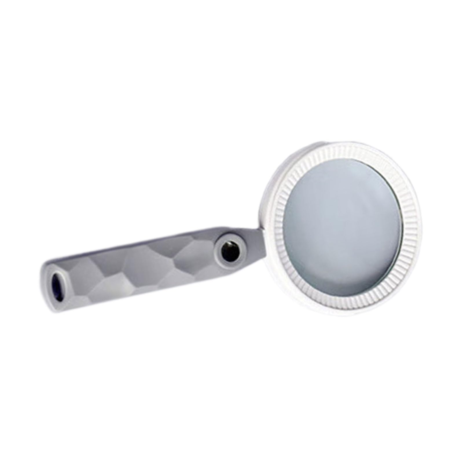 Handheld Magnifier Ergonomic Grip for Students and Senior Readers Craft Hobbies Inspections Jewelry ABS Massage Tool