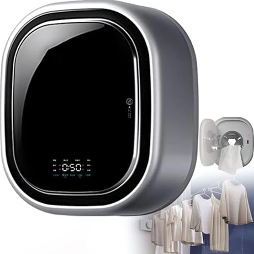 ZMJGLL Wall-mounted Washing Machine,3Kg Full-Automatic Washing Machine&Spin Dryer, APP Intelligent Remote Control Underwear&Socks Washing Machine