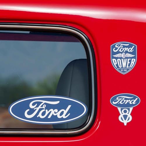 Ford Logo Adhesive Vinyl Decals - Set of Ford Stickers for Car, Window, Water Bottle or Laptop - Image 6
