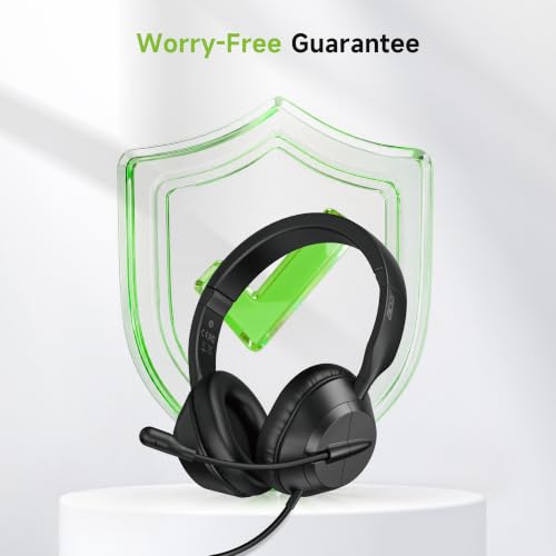 Acer Headset with Microphone for PC, ENC Noise-Cancelling Mic, USB-C/USB-A - image 9