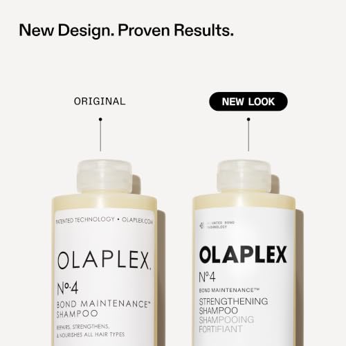 Image of Olaplex N.4 Bond Maintenance Hair Strengthening Shampoo: Repairs Damage & Defend Against Future Breakage | Replenishes Hydration | For Coily, Curly, Straight, and Wavy