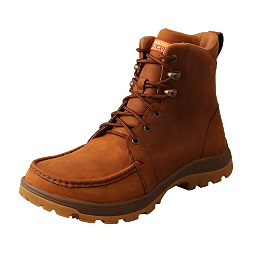 Image of Twisted X Men's 6 inch Work Oblique Toe Boot with CellSole comfort footbed