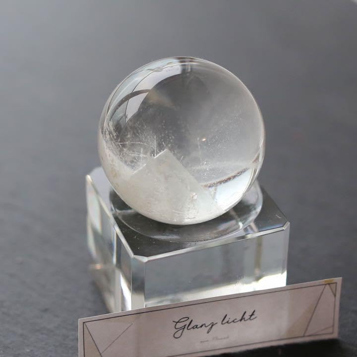 Amazon.co.jp: ！AAファントムクォーツスフィア 丸玉 幻影水晶 