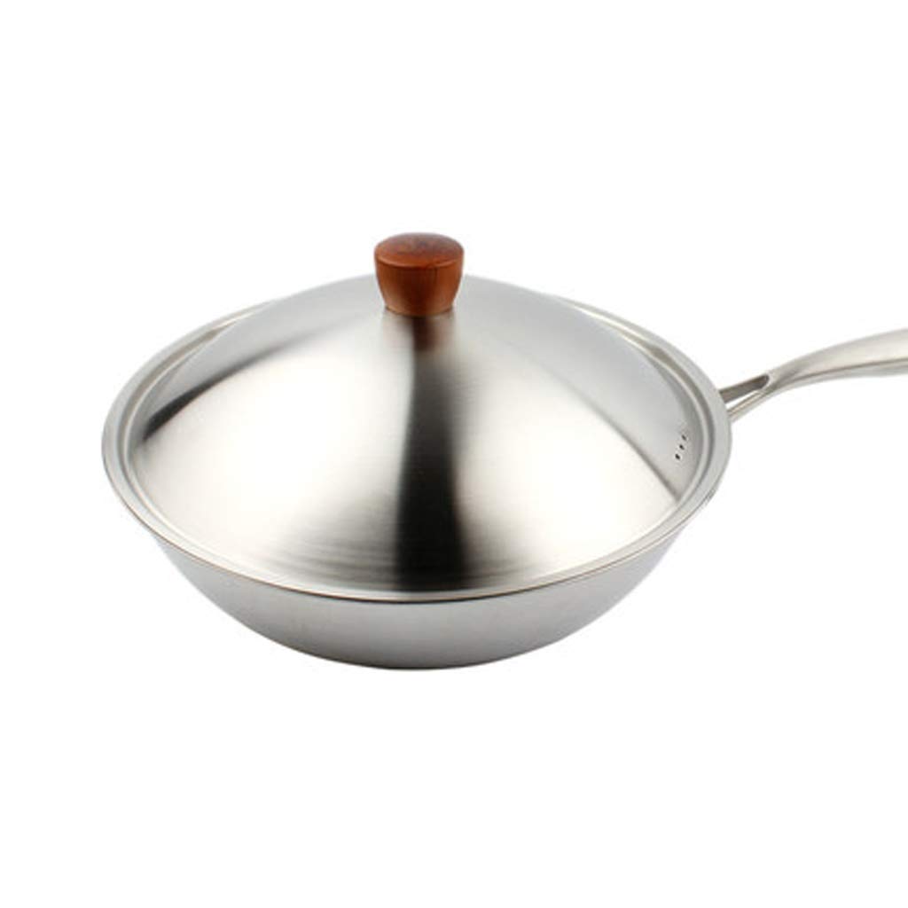 Coperchio,Coperchio in Vetro/Inox/Alluminio,Coperchi per pentole Coperchio per padella in acciaio inossidabile Coperchio per wok in vetro temperato Coperchi di ricambio per pentole di grandi