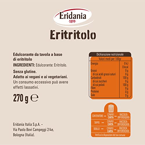 Eridania Eritritolo, Dolcificante di Origine