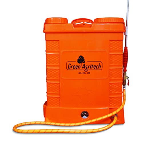 Image of Green Agritech Hi Pressure Double Motor Battery Operated Sprayer-20Ltr