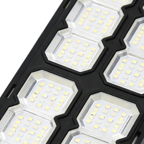 Powerful Solar Street Light, Waterproof Motion Sensor, 4 Pieces Bright LED with IP65 Feature, Sturdy Light, Security Accessory with Modern Style, Outdoor Lighting for Parking Lot – Image 5