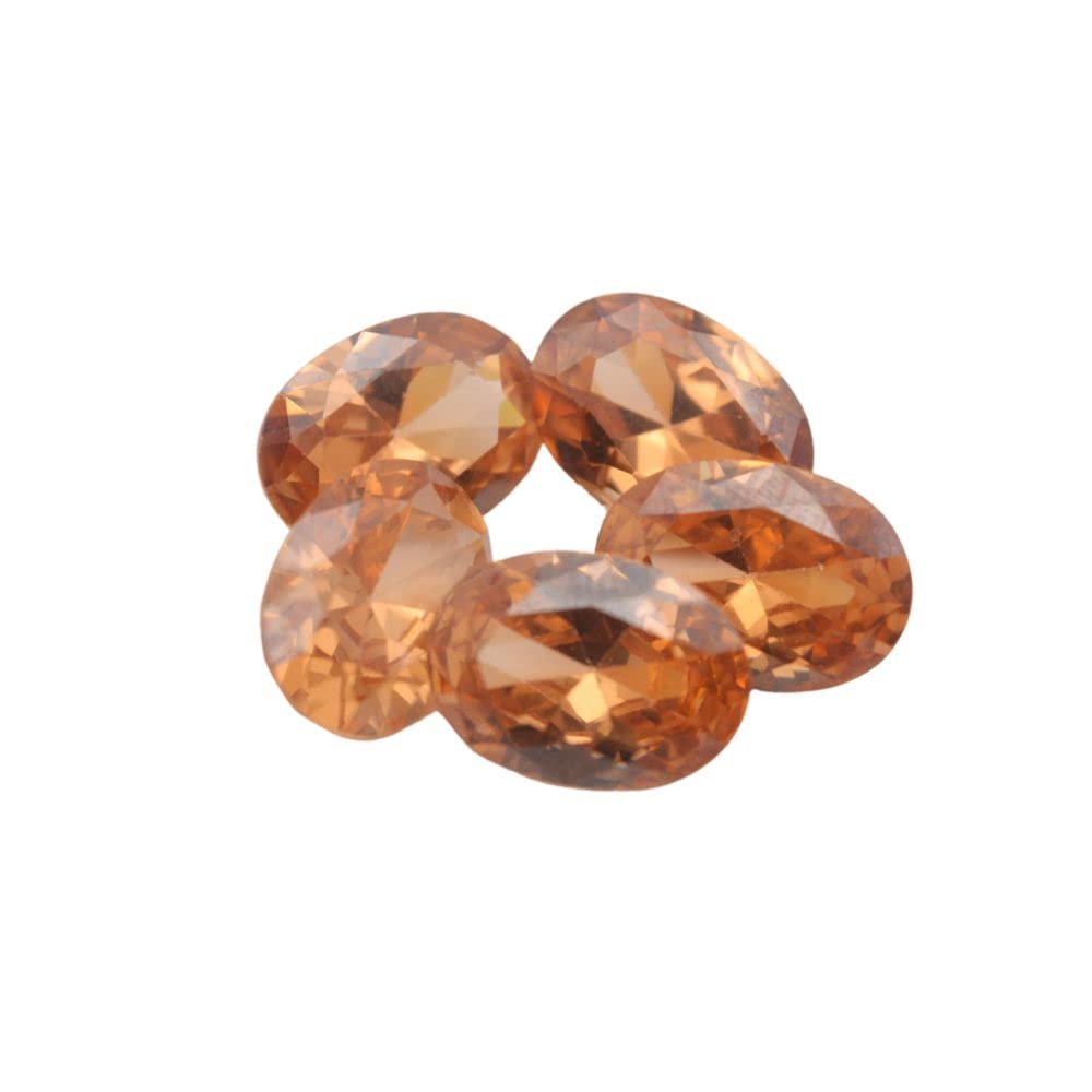Created Dark Brown Cubic Zircon at Wholesale Rate (Rs 7.5/Carat) Fine Quality Oval Shape जरकन Loose Gemstone for Reselling Astrologers Jewellers Crystal Healing Astrological-image-10