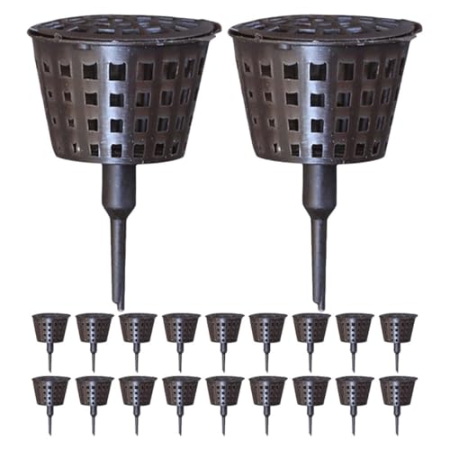 SEWOART Cestino Per Fertilizzazione Bonsai in Plastica Con Set Da 30 Pezzi Per Orchidee e Piante Contenitore Multifunzionale Per Nutrizione Piante Per Giardinaggio e Decorazione