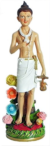 Sri Krishna Culture New Small Nilkanth Varni Swami Narayan Murti/Idol-Showpieces for Home Décor-Multicolour