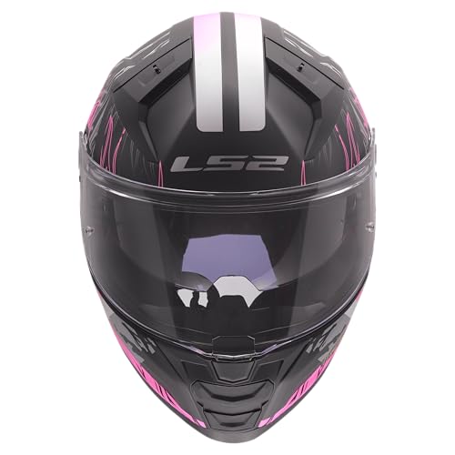Casque LS2 Vector II Darflo Black Pink finition premium taille 2XS - 4