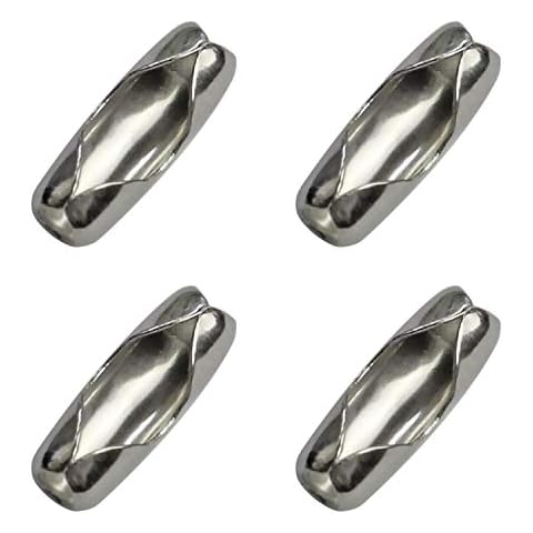 Ball Chain Connector Clasps 300 Pieces Number 3 Connectors Fits 2.4mm Beaded Ball Chain Cover
