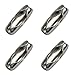 Ball Chain Connector Clasps 300 Pieces Number 3 Connectors Fits 2.4mm Beaded Ball Chain