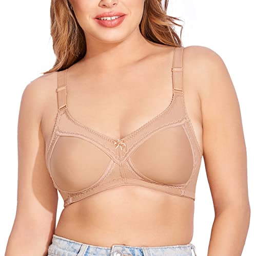 Image of Womens Seamless Padded Bra | Non Wired | Detachable Straps | Everyday Comfort | Full Coverage