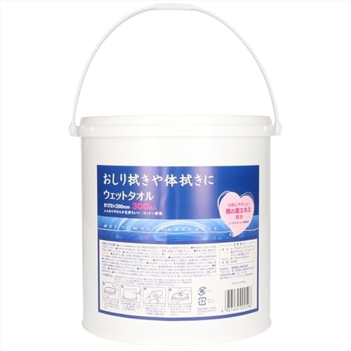 【まとめ買い】JELウエットタオル300枚バケツ本体 【 おしりふき 】【HRM10517818-2】×9個セット