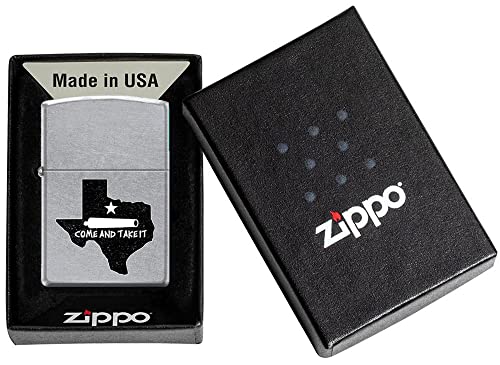 Encendedor Zippo Brushed Chrome miniatura 2
