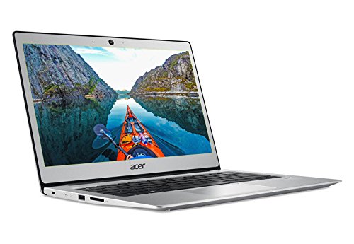 Acer Swift 13.3" Full Hd Intel Quad Core N4200 2.5Ghz 4Gb 64Gb Emmc Webcam Bluetooth Fingerprint Reader Windows 10 Pure Silver #TOP1