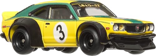 Carro coleccionable Hot Wheels Premium 1:64 Mazda RX3 miniatura 2