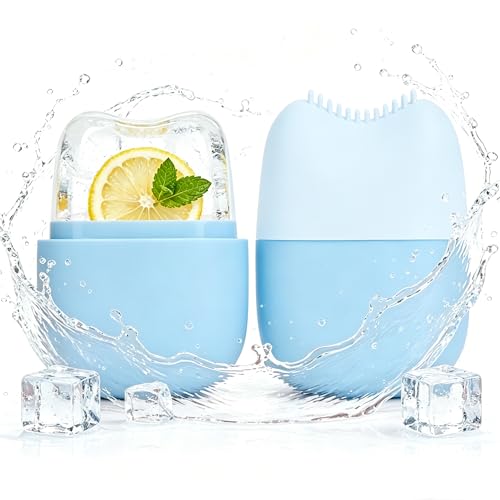 Upgraded Ice Roller Ice Roller for Face and Eyes Reusable Beauty Tool for Reducing Puffiness Made of High Quality Silicone Soothes Facial Swelling Firms Skin Texture Calms and Softens the Skin