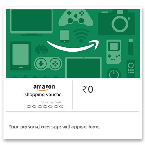 Amazon Shopping Voucher | Valid for physical products on Amazon.in