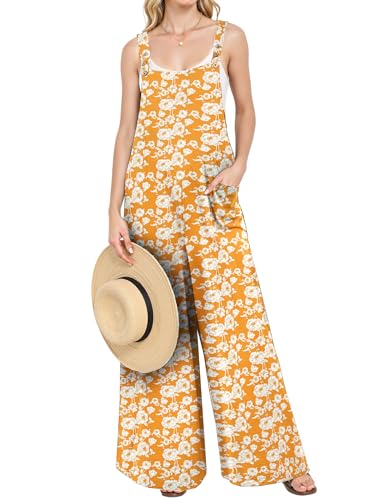 Combinaison sans manches pour femme en coupe ample et taille haute