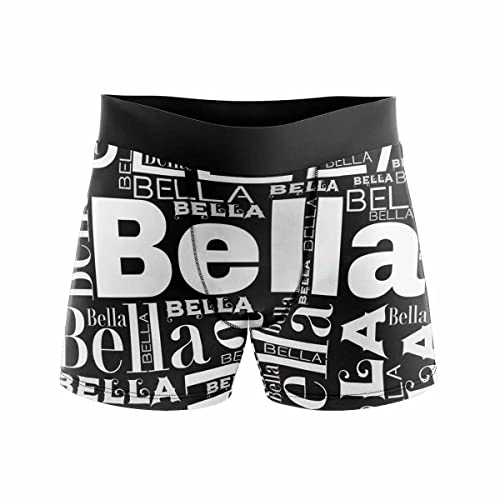 Artsadd Custom Multi Name on Boxer Briefs for Men Peronalized Name Design Underwear Panties Funny Gift for Boyfriend Husband