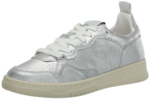 Steve Madden Steve Madden Women's Everlie Sneaker, Silver, 5.5